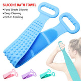 Magic Silicone Bath Brush Back Belt - Relax with Beauty