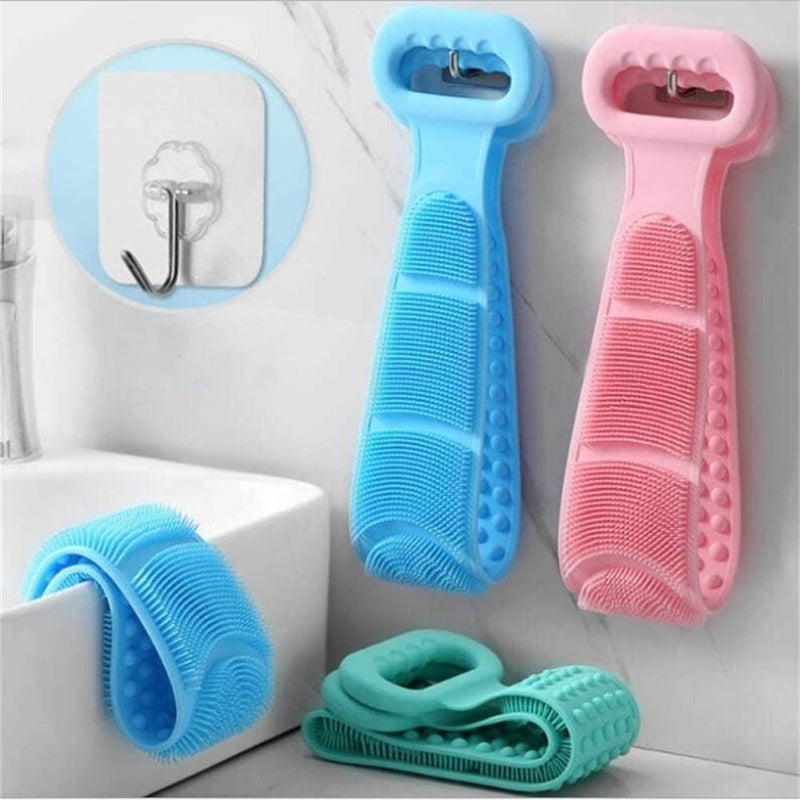 Magic Silicone Bath Brush Back Belt - Relax with Beauty
