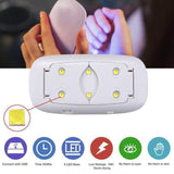 LED UV Nail Dryer Mini Portable Machine - Relax with Beauty