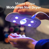 LED UV Nail Dryer Mini Portable Machine - Relax with Beauty
