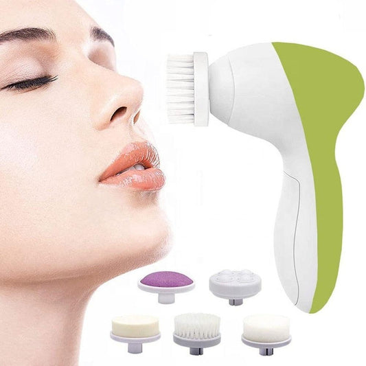 5 in 1 Face Cleansing Brush - Relax with Beauty